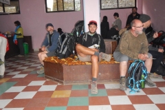 Departure lounge Lukla