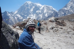 Rob at climbers monument