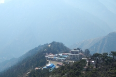 overlooking Tengboche